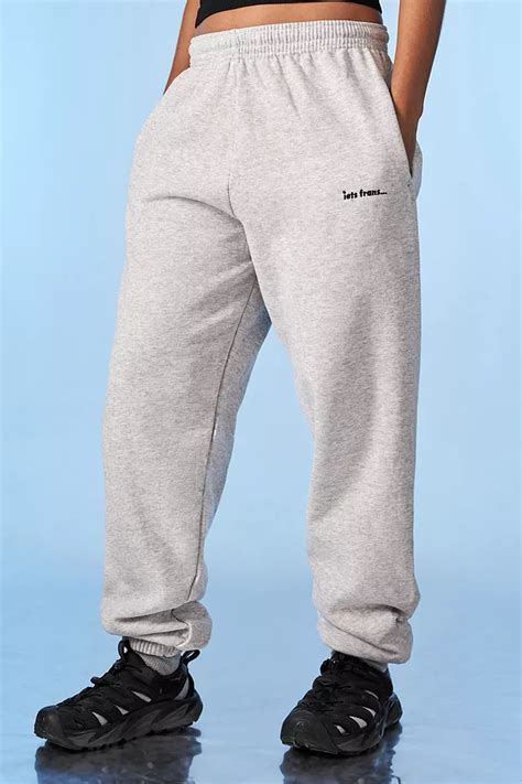 iets frans|iets frans grey joggers.